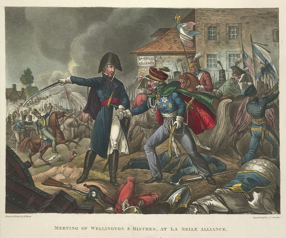 battle waterloo financial point Napoleonic Wars Battle of Waterloo