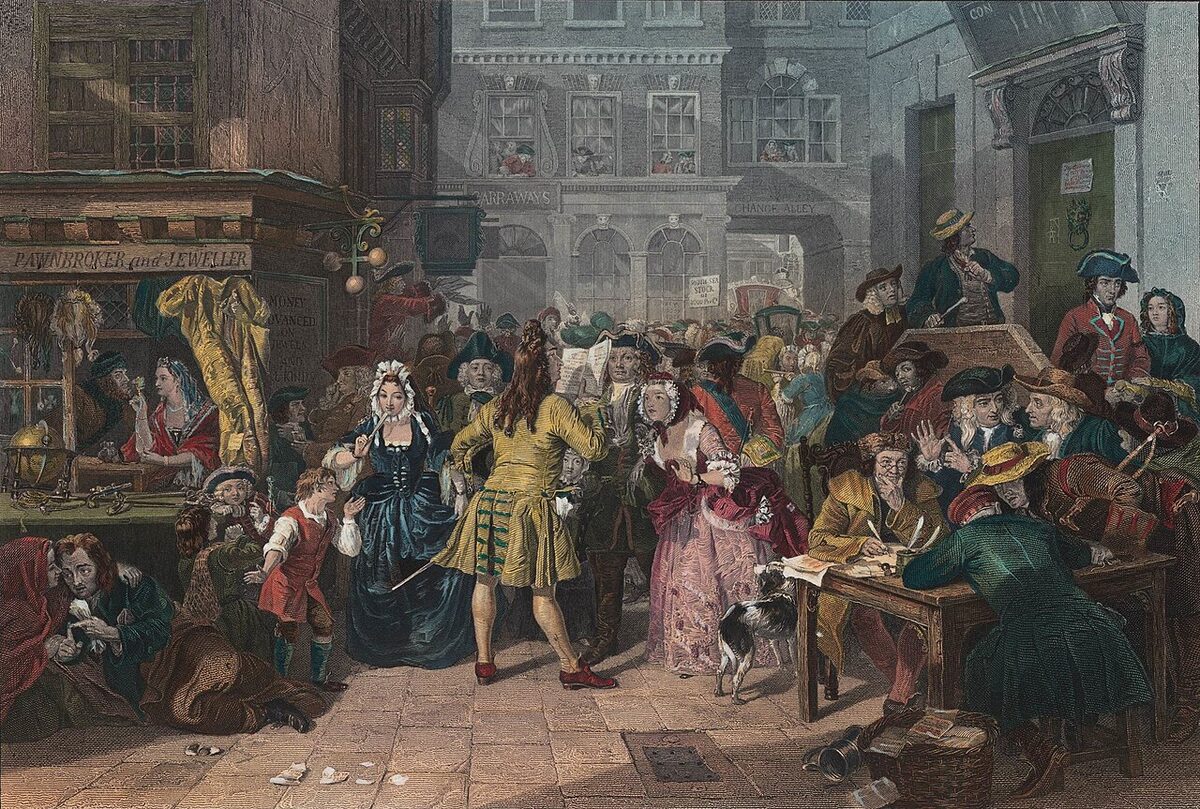 british south sea bubble British History Financial Crises